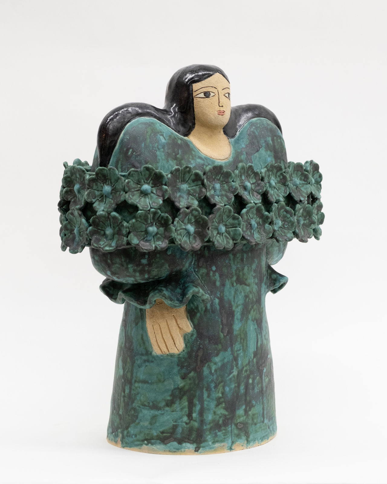 Maryam Yousif, Habibti in Rosette Crown Dress, 2025