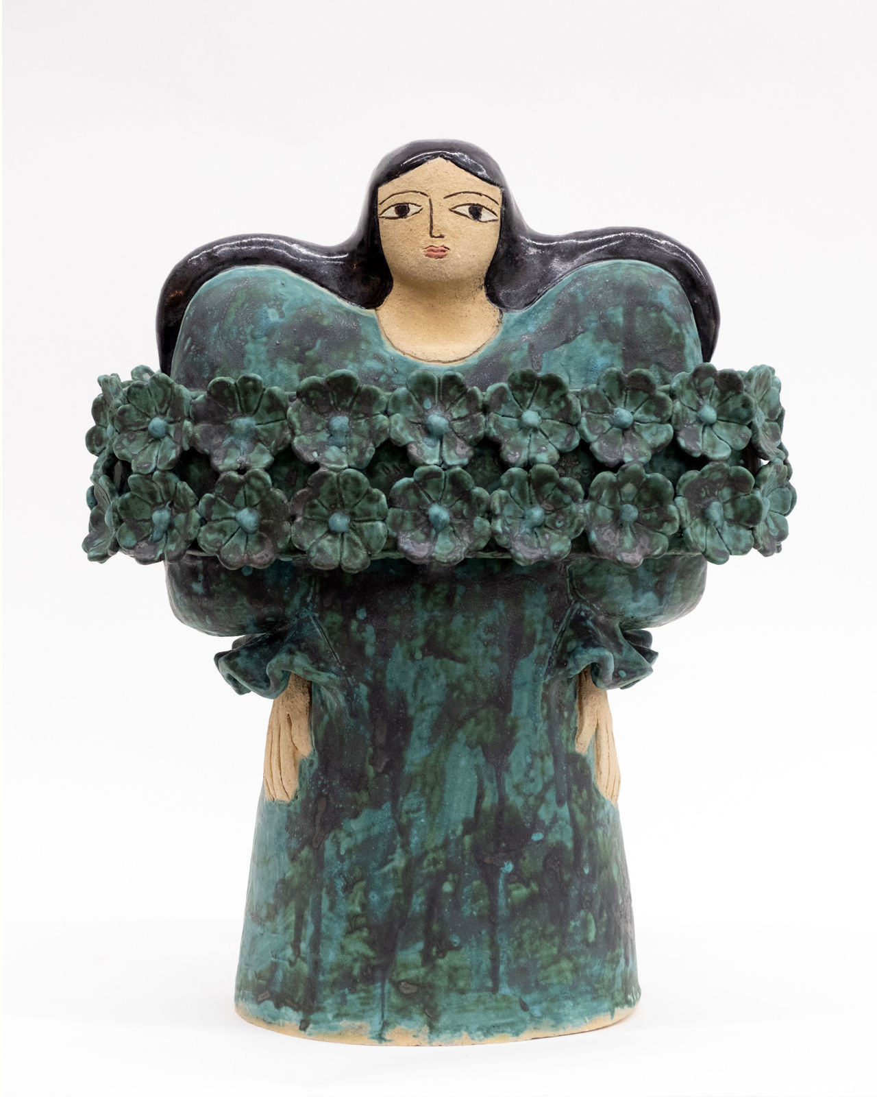 Maryam Yousif, Habibti in Rosette Crown Dress, 2025