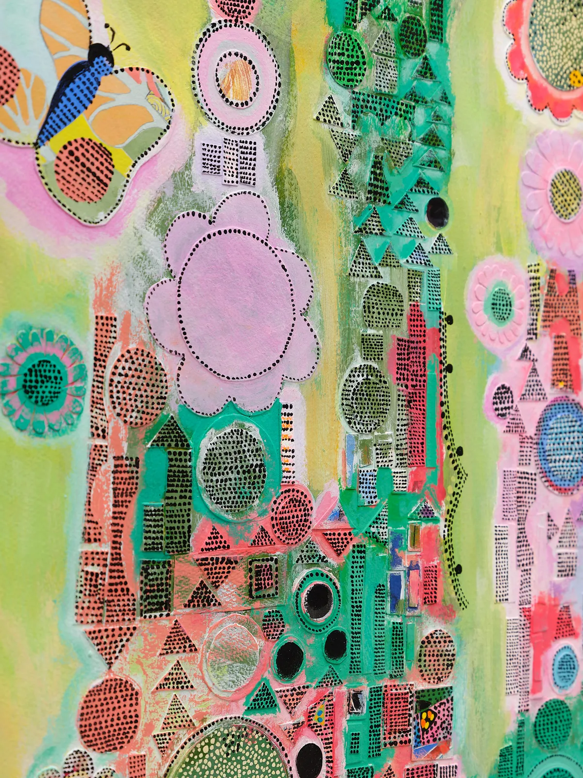 Karen Barbour, Towerscape Fortress, 2025