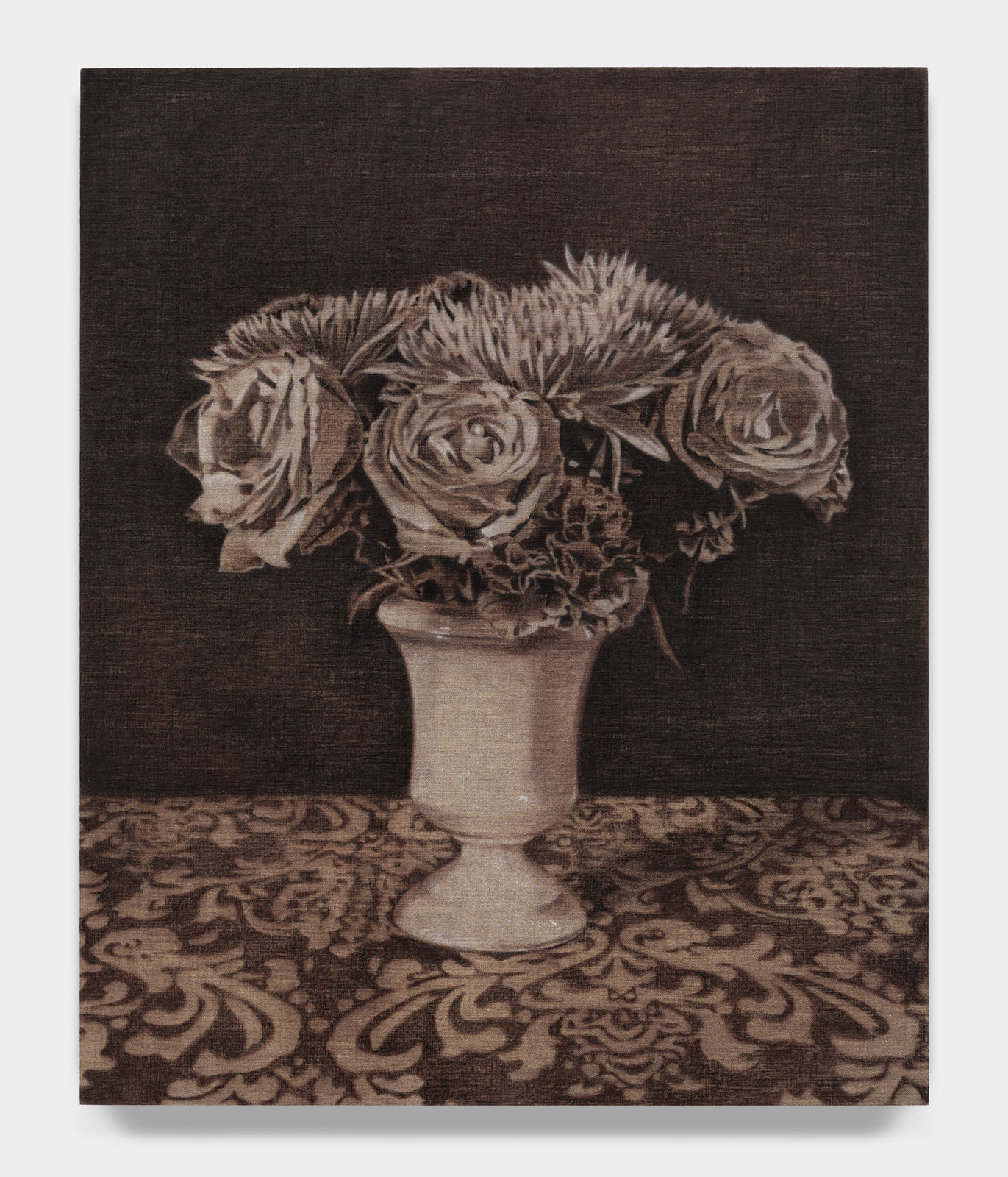 Andy Mister, Dark Sepia Arrangement, 2024