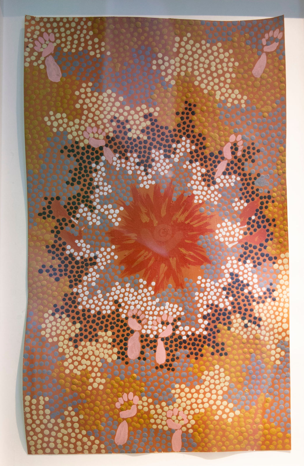 Clifford Possum Tjapaltjarri, Fire Dreaming, 1988