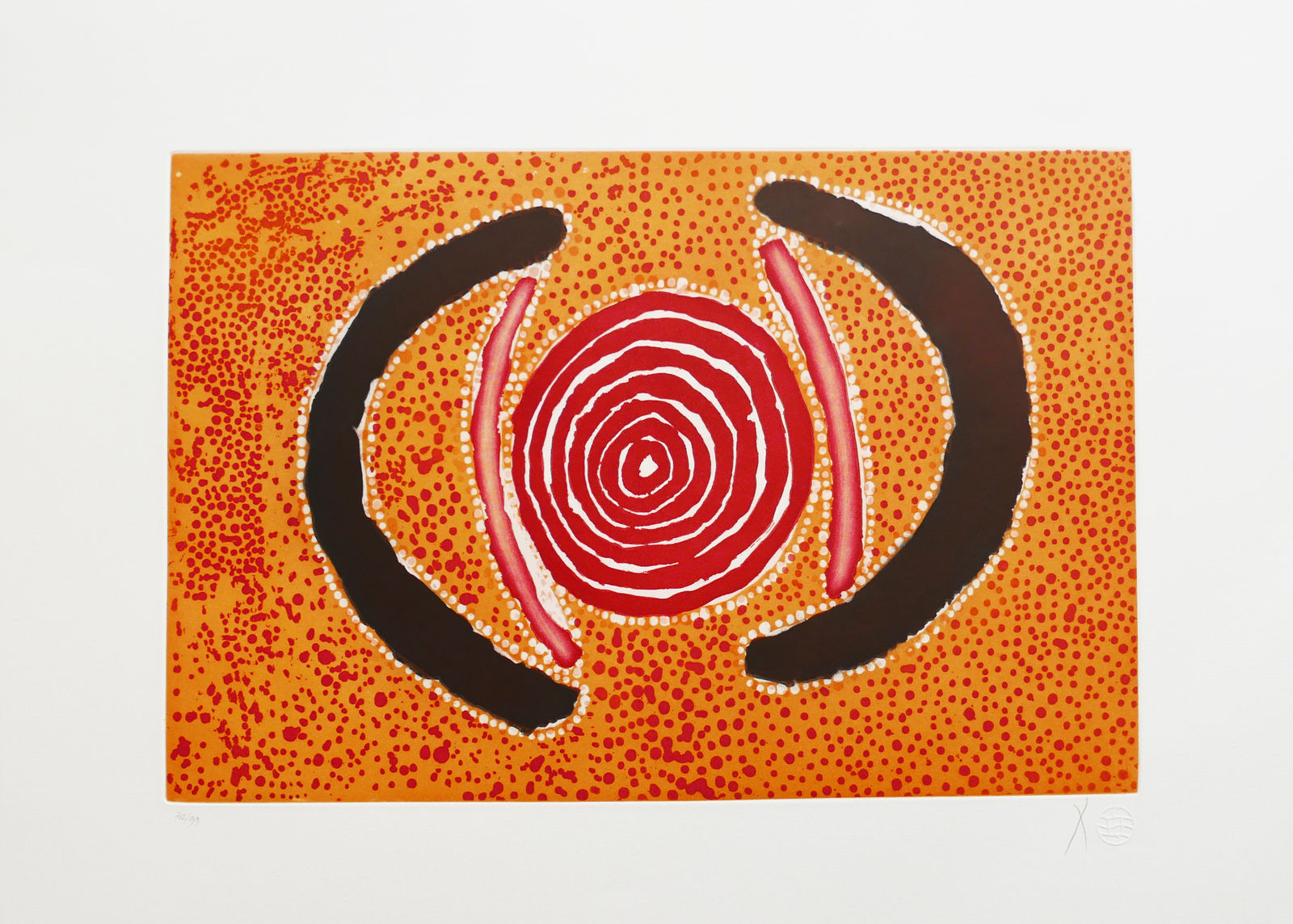 Samson Martin Japaljarri, Ngarlu Jukurrpa – Red Rock Love Story, 2003