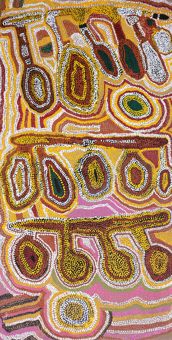 Nita Kuniyangka, Balgo Hills, Aboriginal artist and artwork.