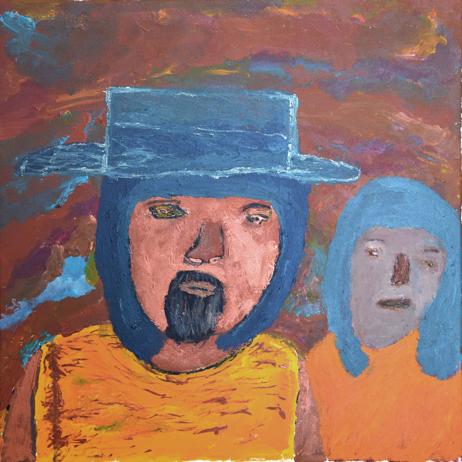 Adrian Jangala Robertson, Family in Yalpirakinu, 2024