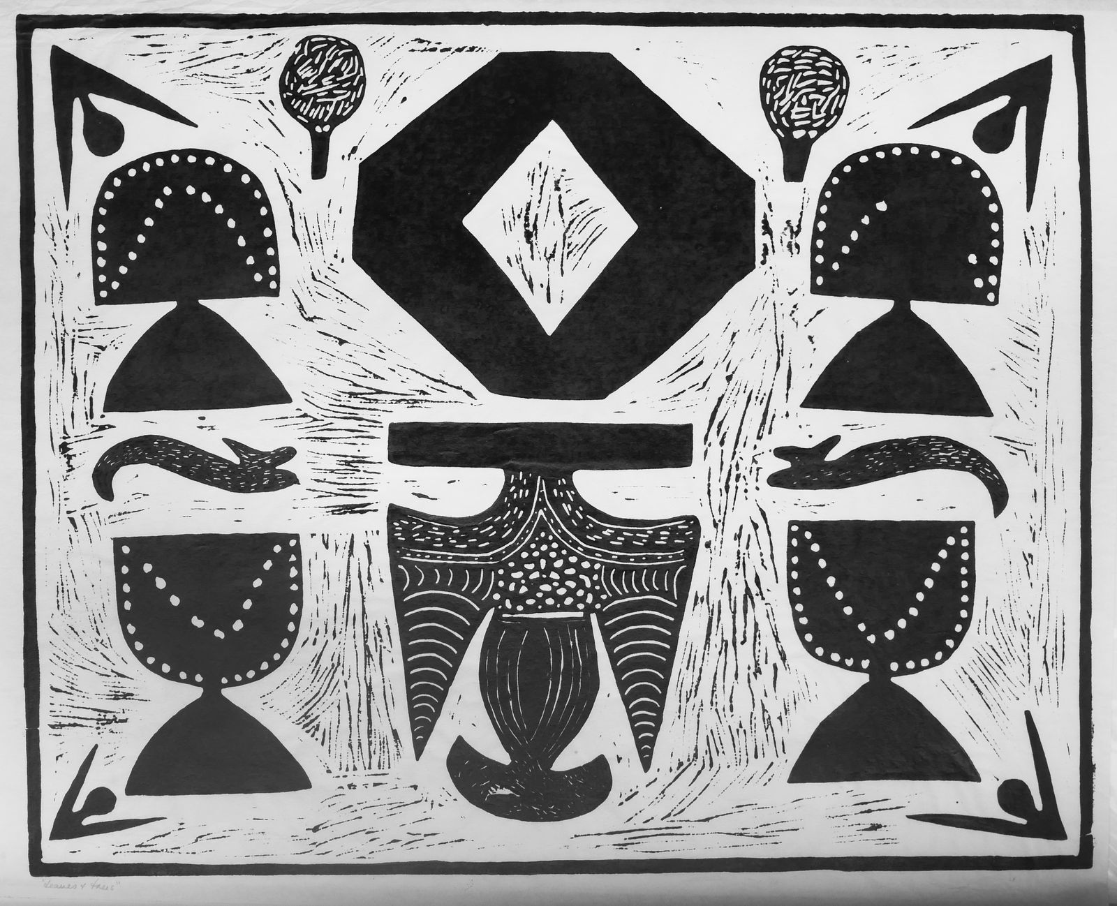 Thamae Setshogo, Leaves & Trees, 1993