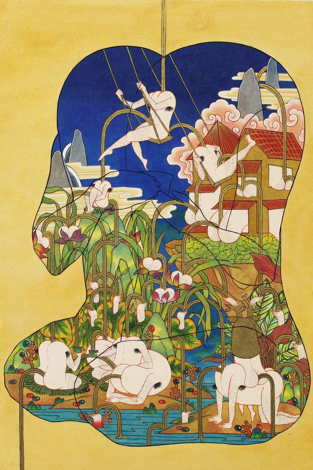 Song-Nyeo Lyoo, Pause I, 2014