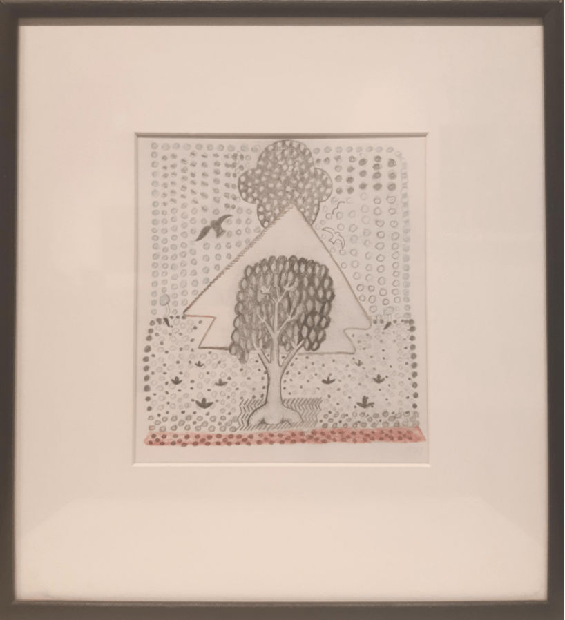 Trevor Nickolls, Three Hills Paddock II, 1987