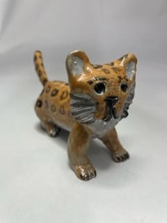 Aaron Murray, Crying Yellow Cat, 2024