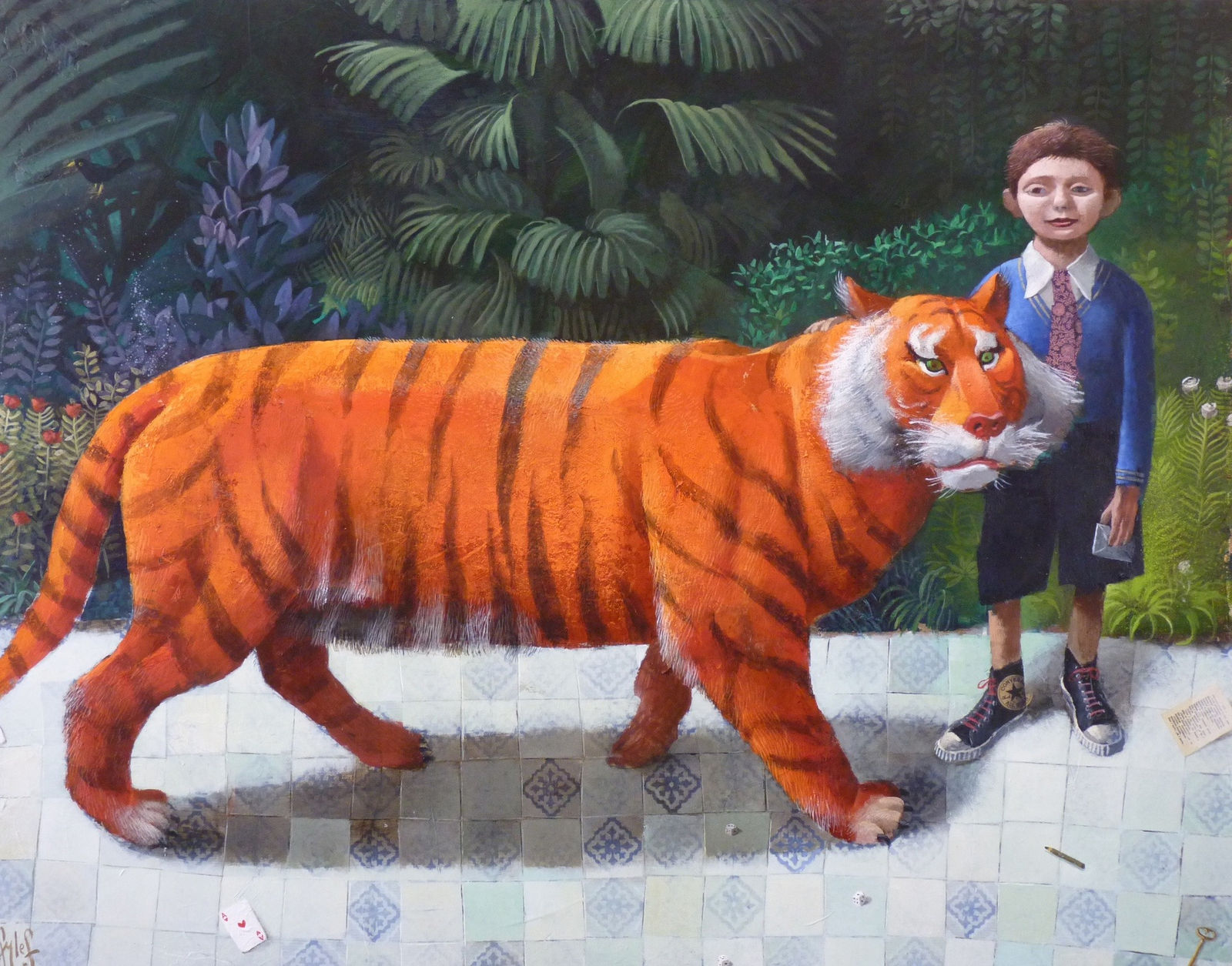 Sylvain Lefebvre, Jonathan and the Tiger, 2016