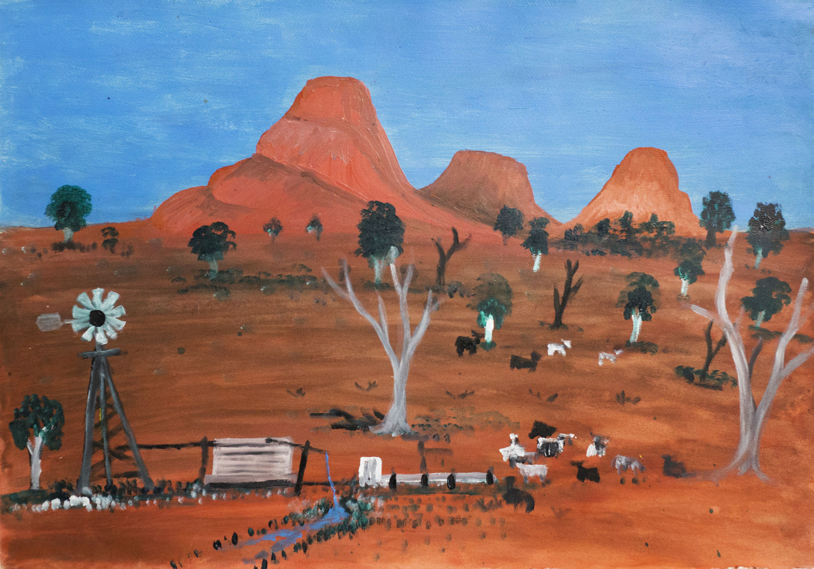 Janijin Shorty Sweeney Nipper Rogers, Watering the Cattle, 1998