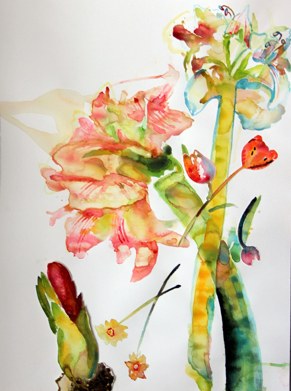 Peter Clark, Flower Fall, 2014