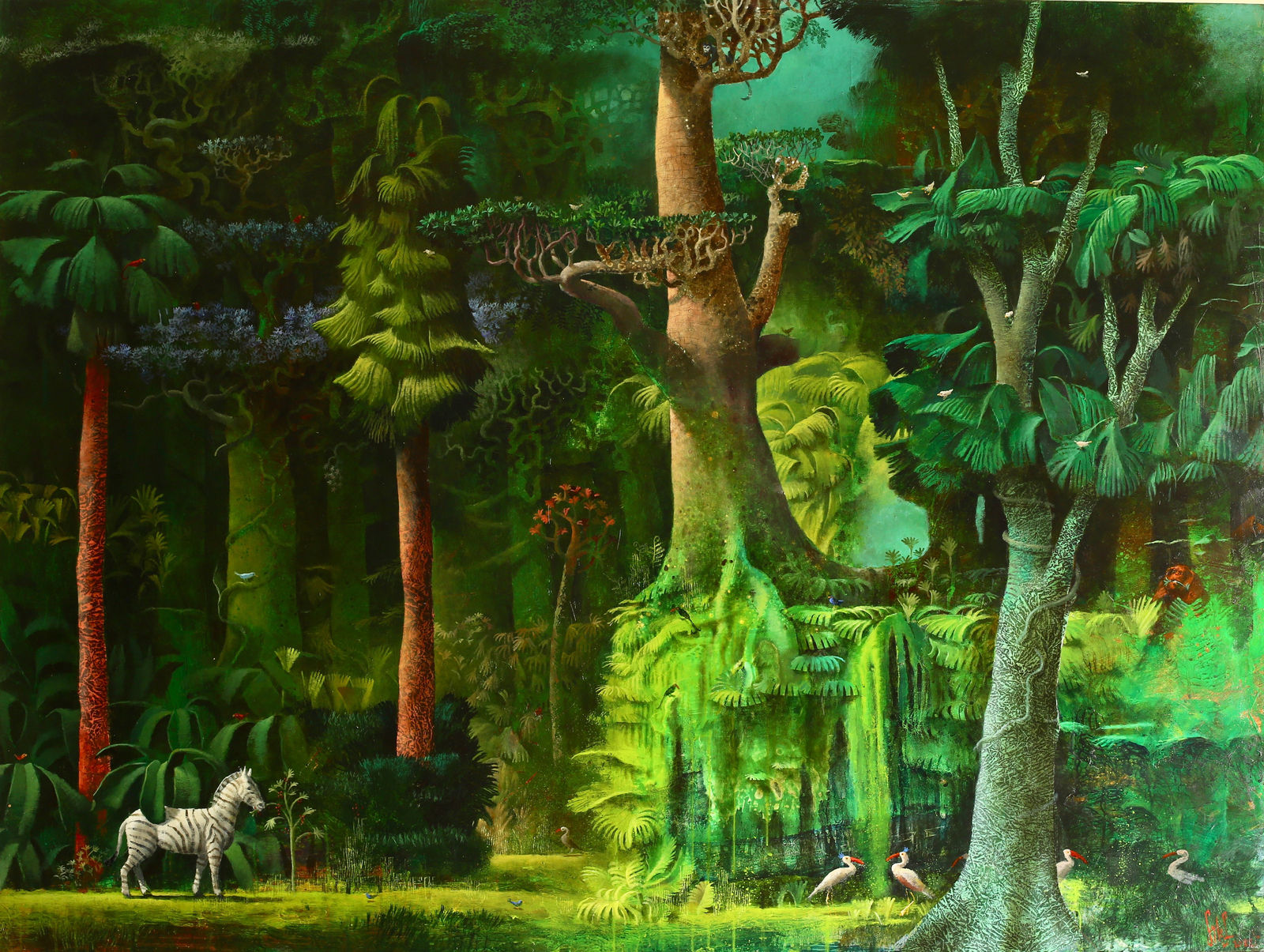 Sylvain Lefebvre, The Wandering Zebra, 2022