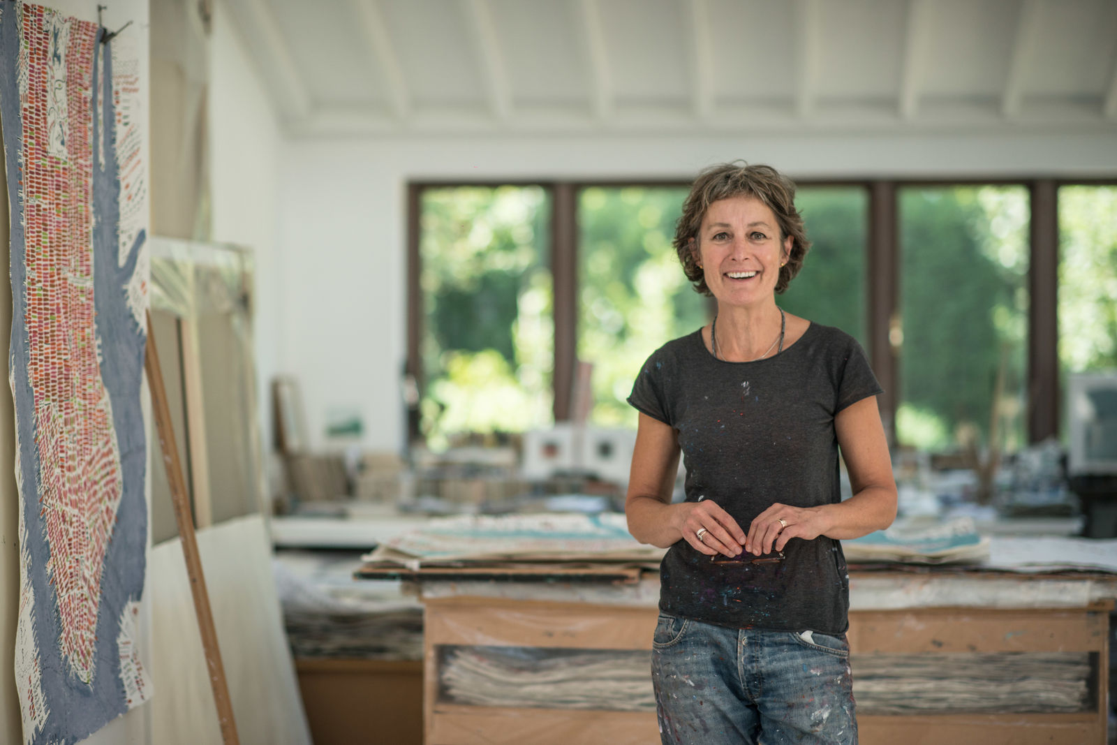 Barbara Macfarlane, In The Studio