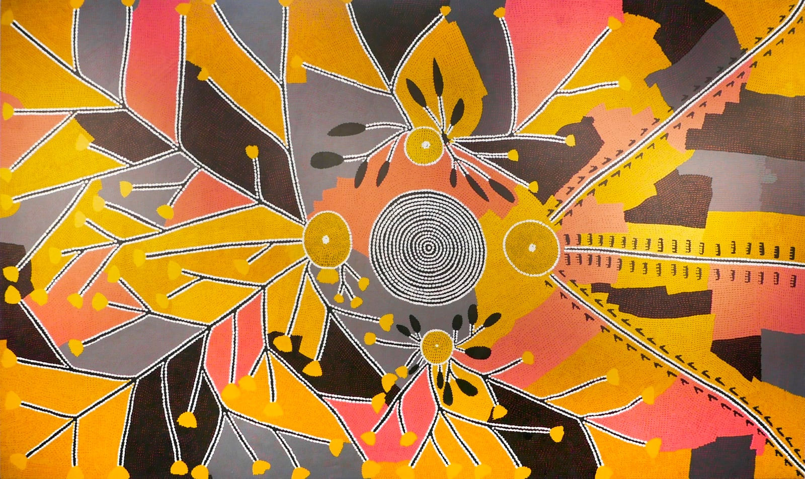 Billy Stockman Tjapaltjarri, Dreamings, c.1985