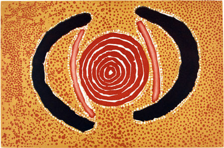 Samson Martin Japaljarri, Ngarlu Jukurrpa – Red Rock Love Story, 2003