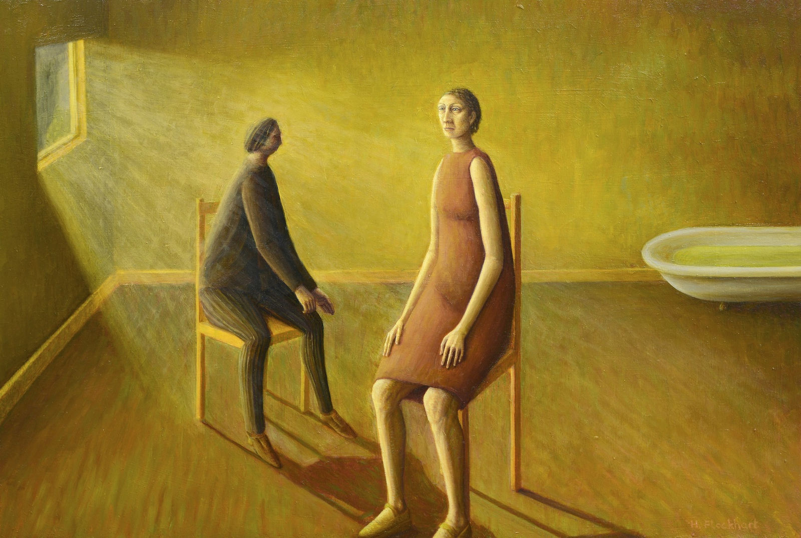 Helen Flockhart, Yellow Room, 2014