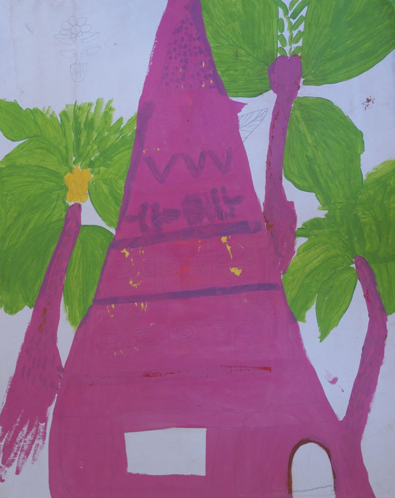 School of Kauage, Pink House - Unfinished, 1995