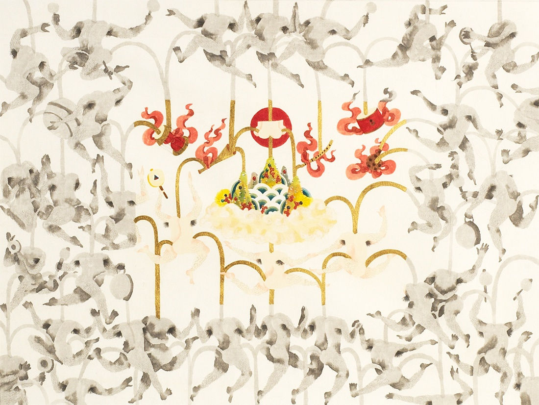 Song-Nyeo Lyoo, Dance III, 2013