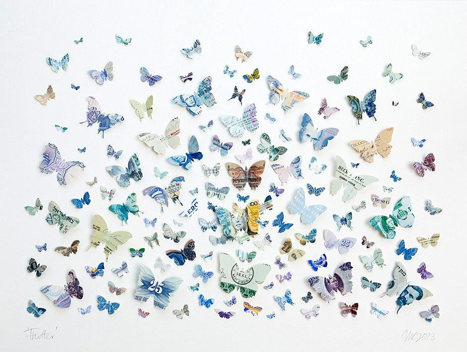 Maria Clemen, Blue Flutter, 2013