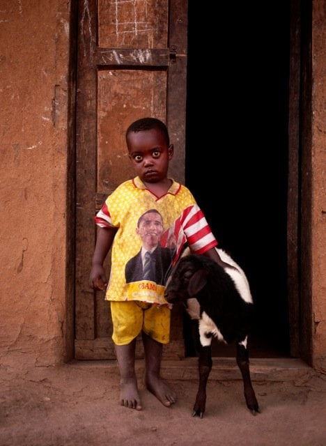 Harry Hook, Mesay and Lamb, South Ethiopia, 2012