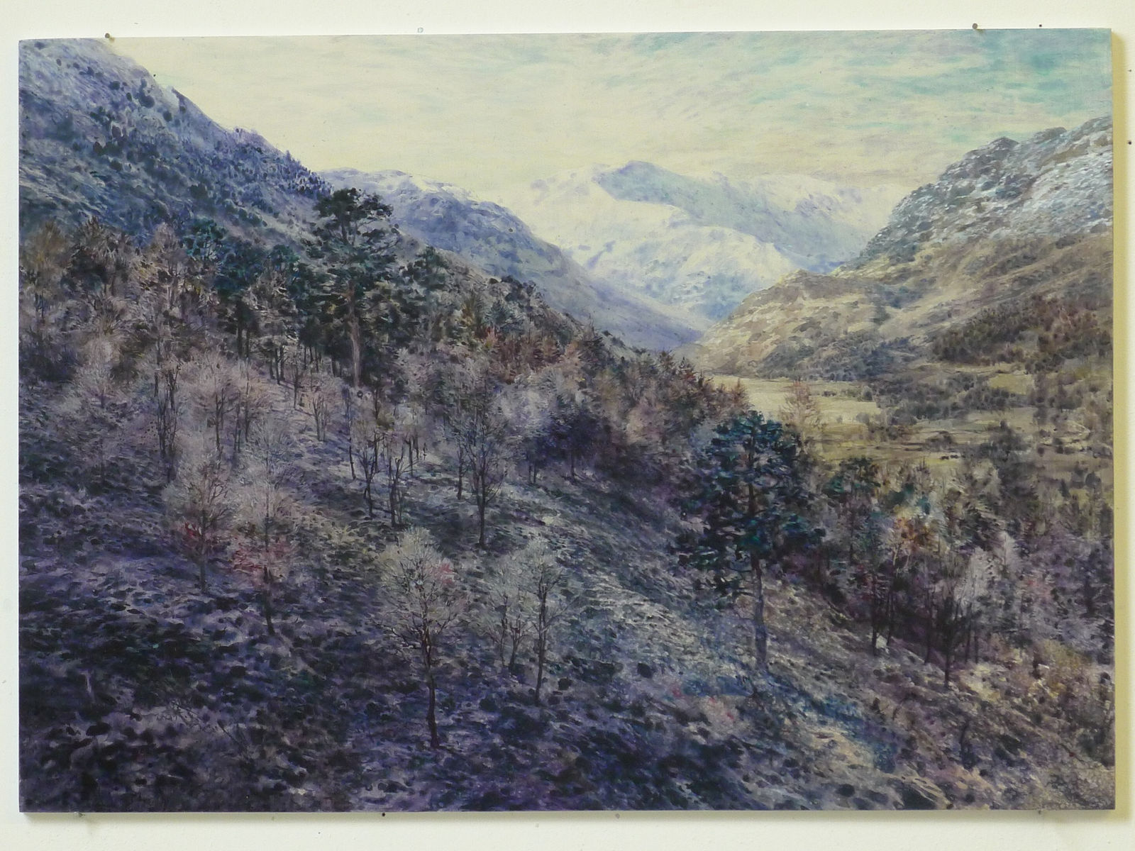 David Forster, Over yonder lies the great mountain (Glen Nevis), 2014