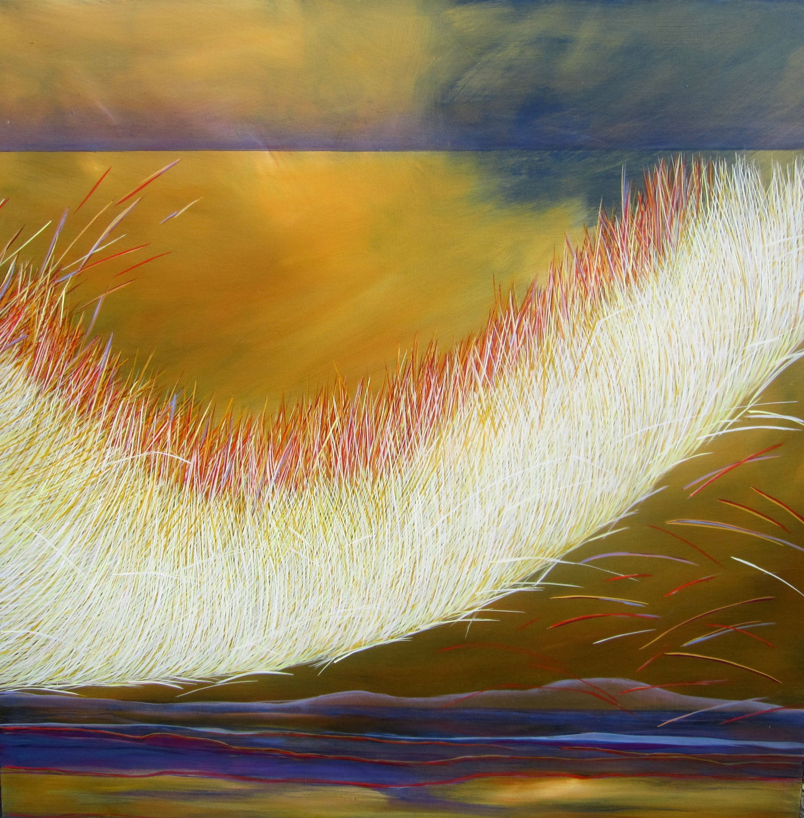 Yvonne Mills-Stanley, Grass Memories V, 2014