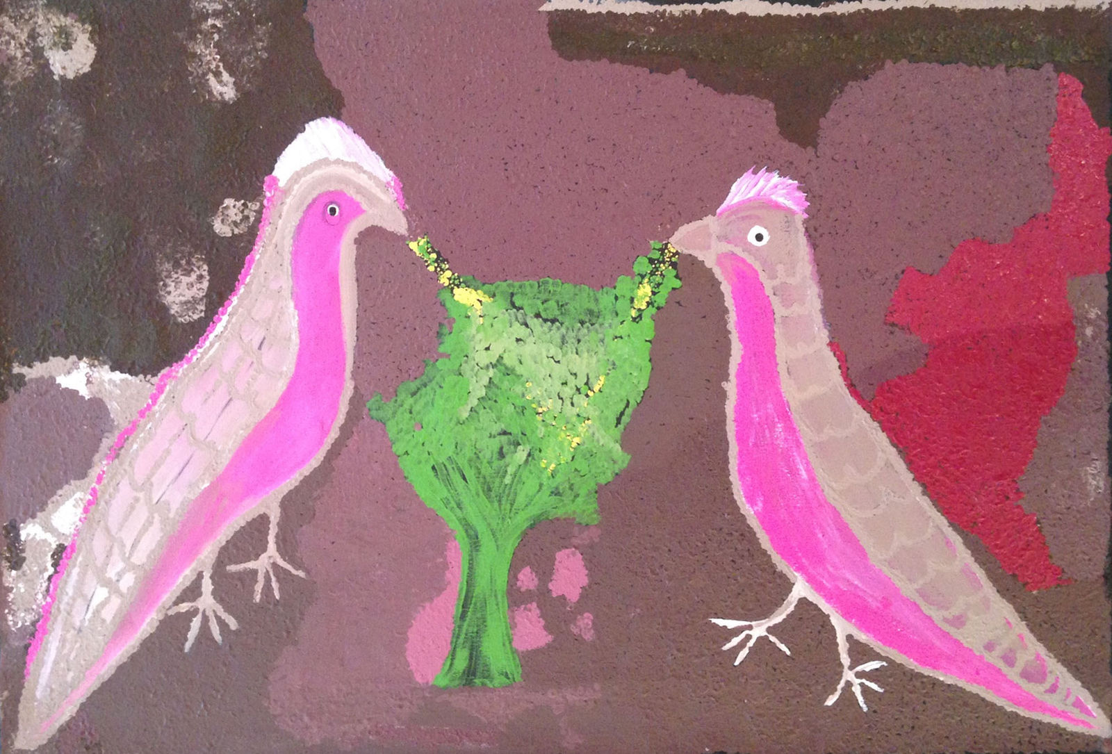 Nyanu Watson, Love Birds, 2015