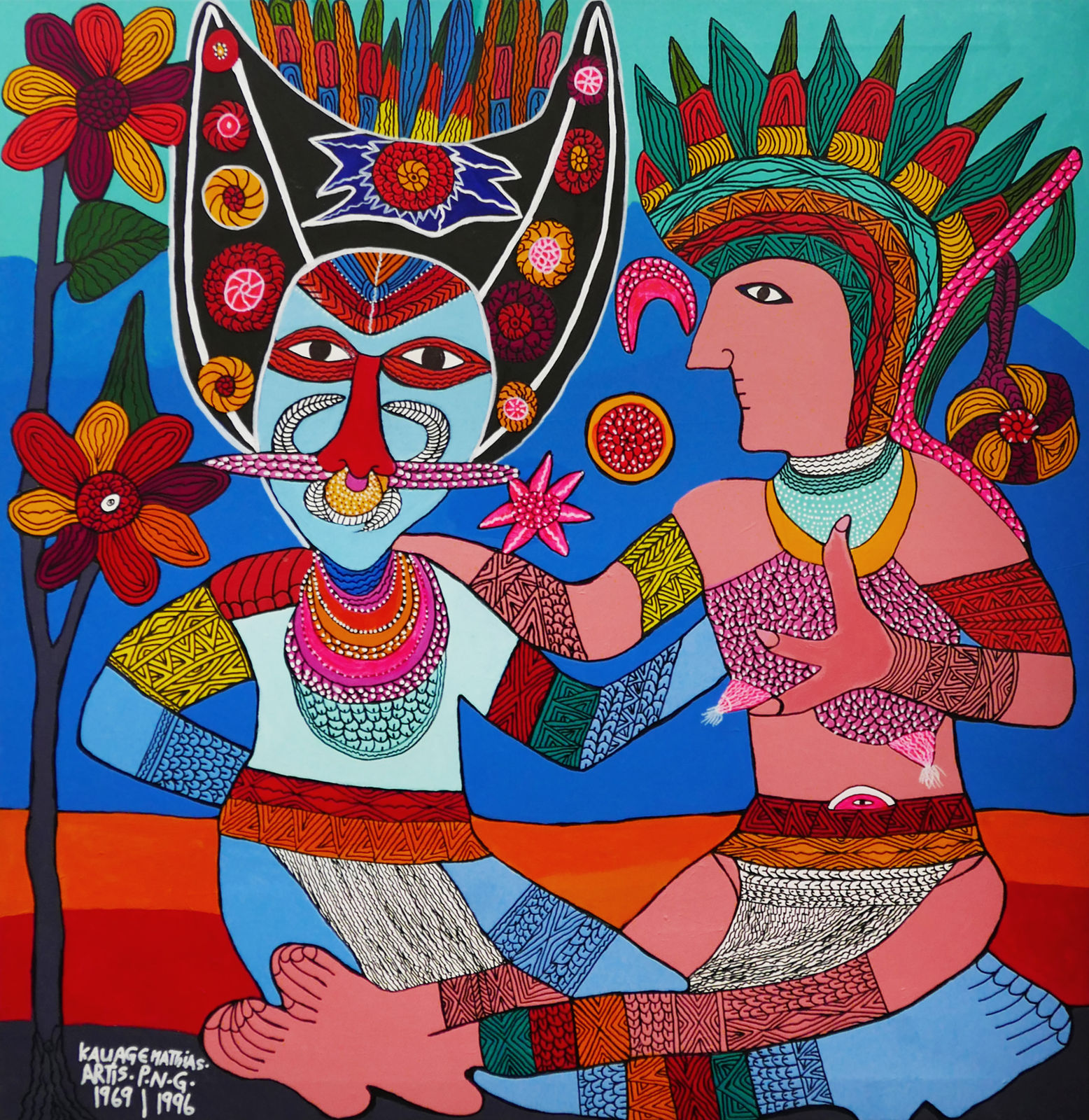 Mathias Kauage, Karim Leg, 1996