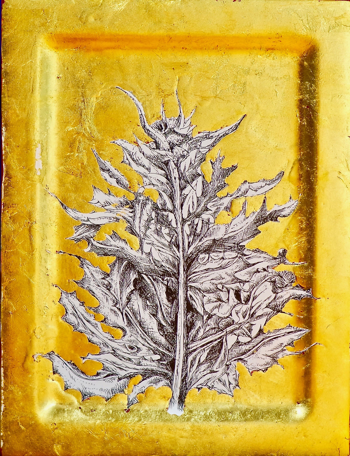 Sarah Hiscox, Thistle, 2017