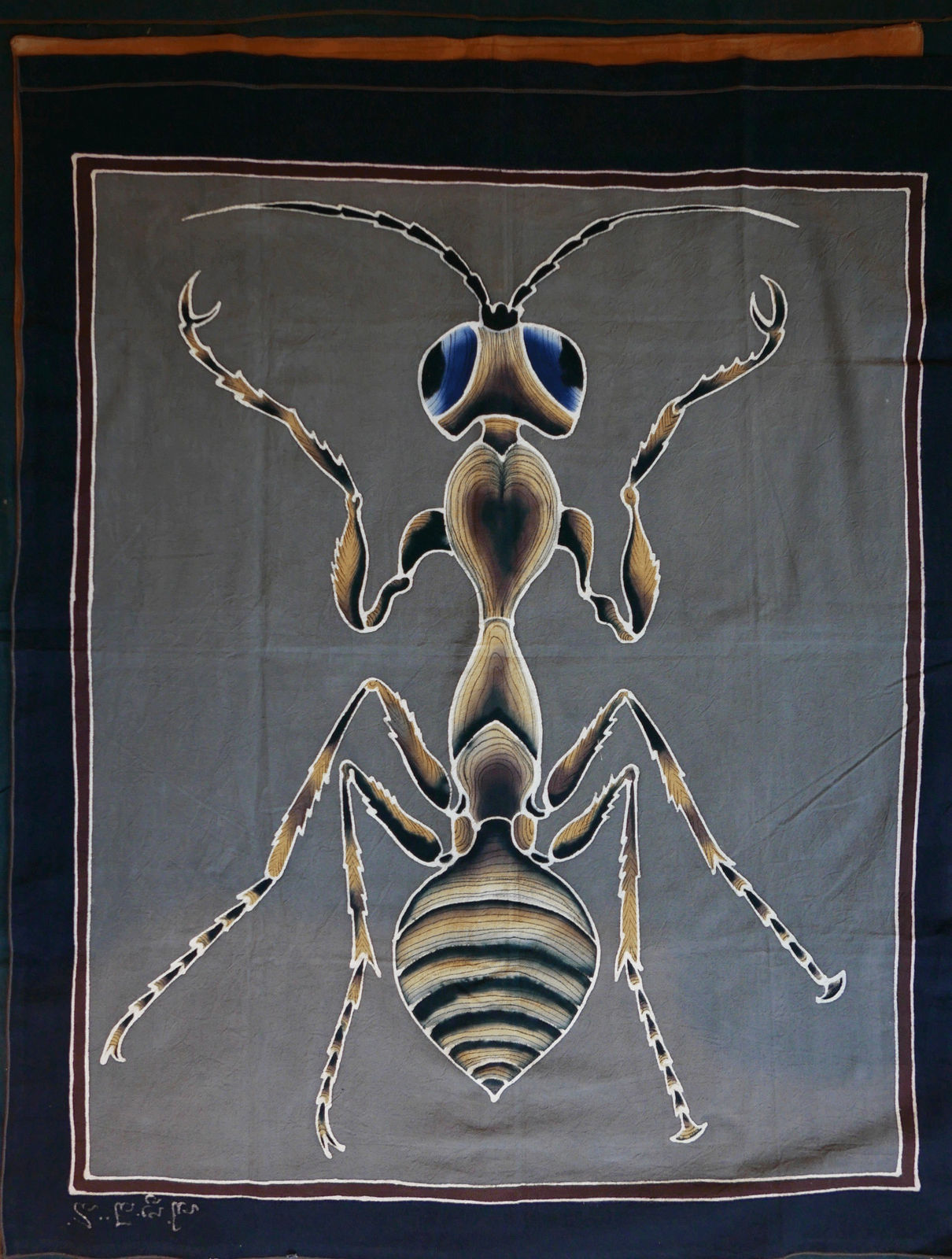 LoU Zeldis, Solid Noren insect panel, 1998 - 2010