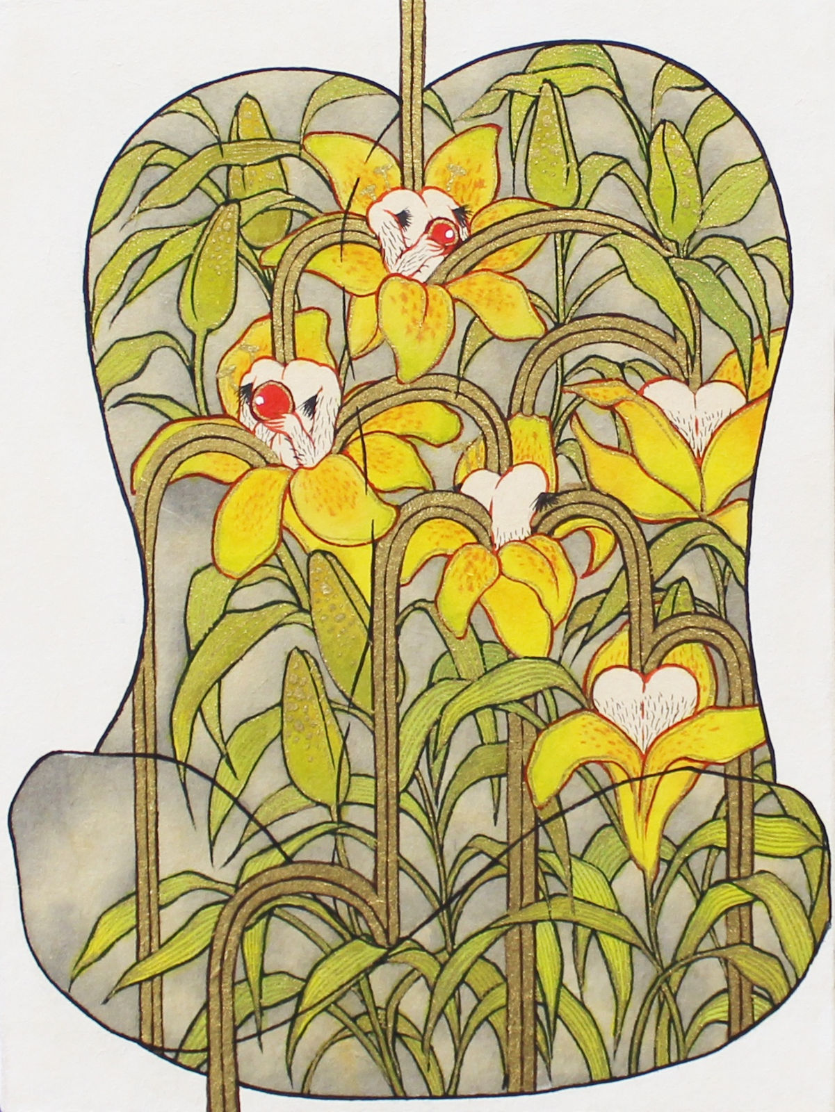 Song-Nyeo Lyoo, Vase II, 2014