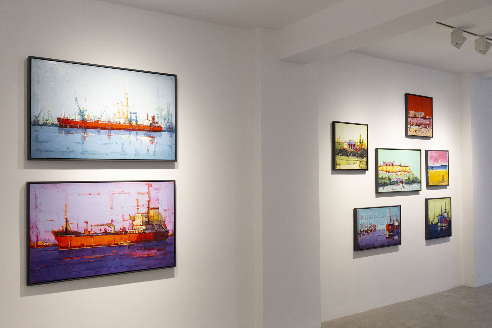 Tilemachos Kyriazatis, Spotlight exhibition view, 2022