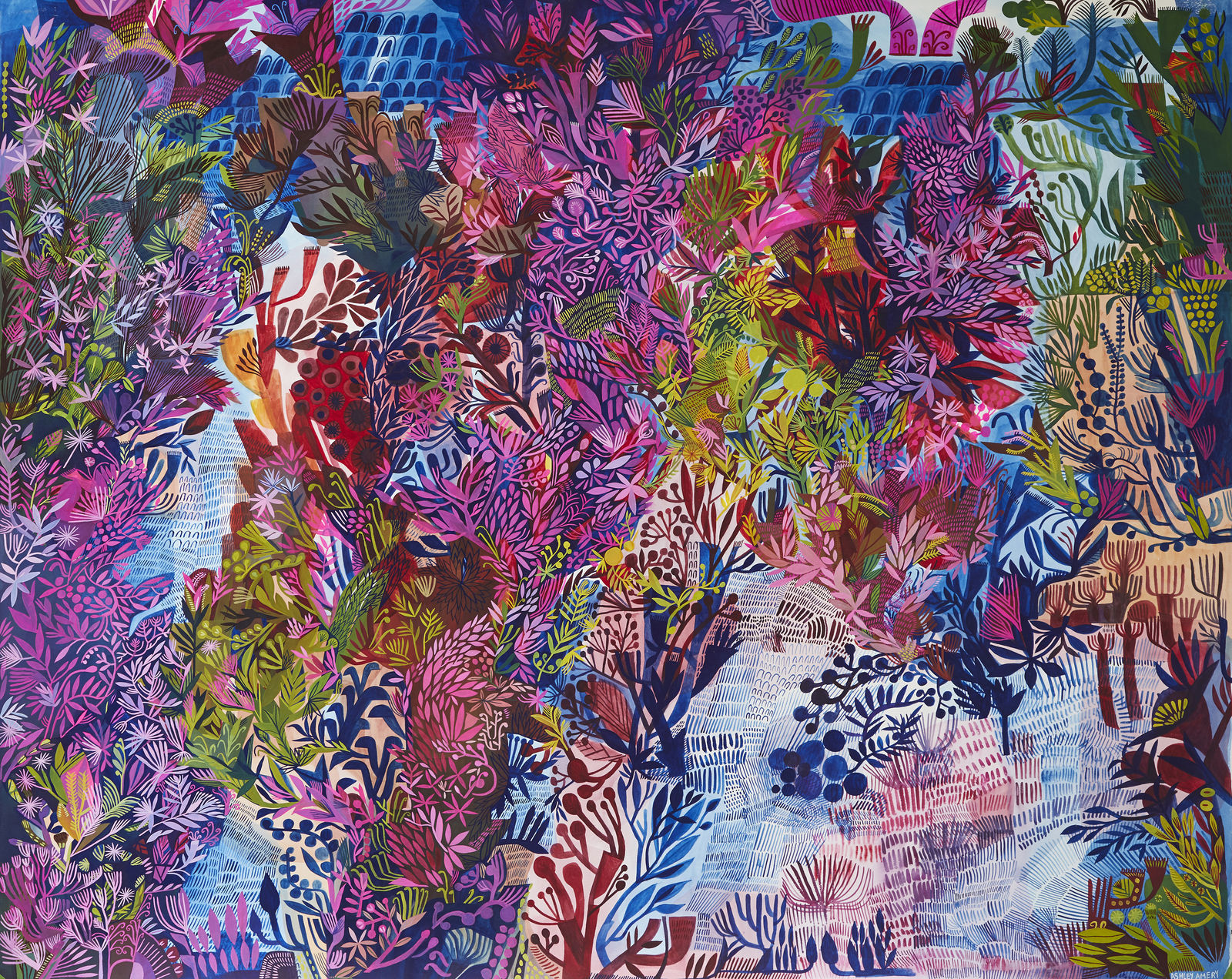 Ashley Amery, Wandering Places (Passageways), 2020