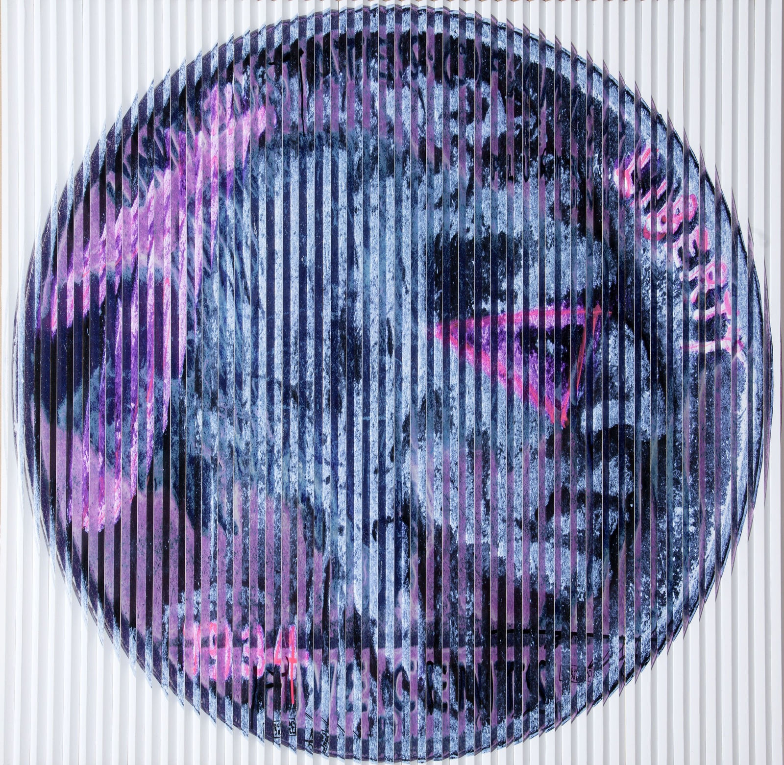 Piers Bourke, Nickel (Blue), 2014