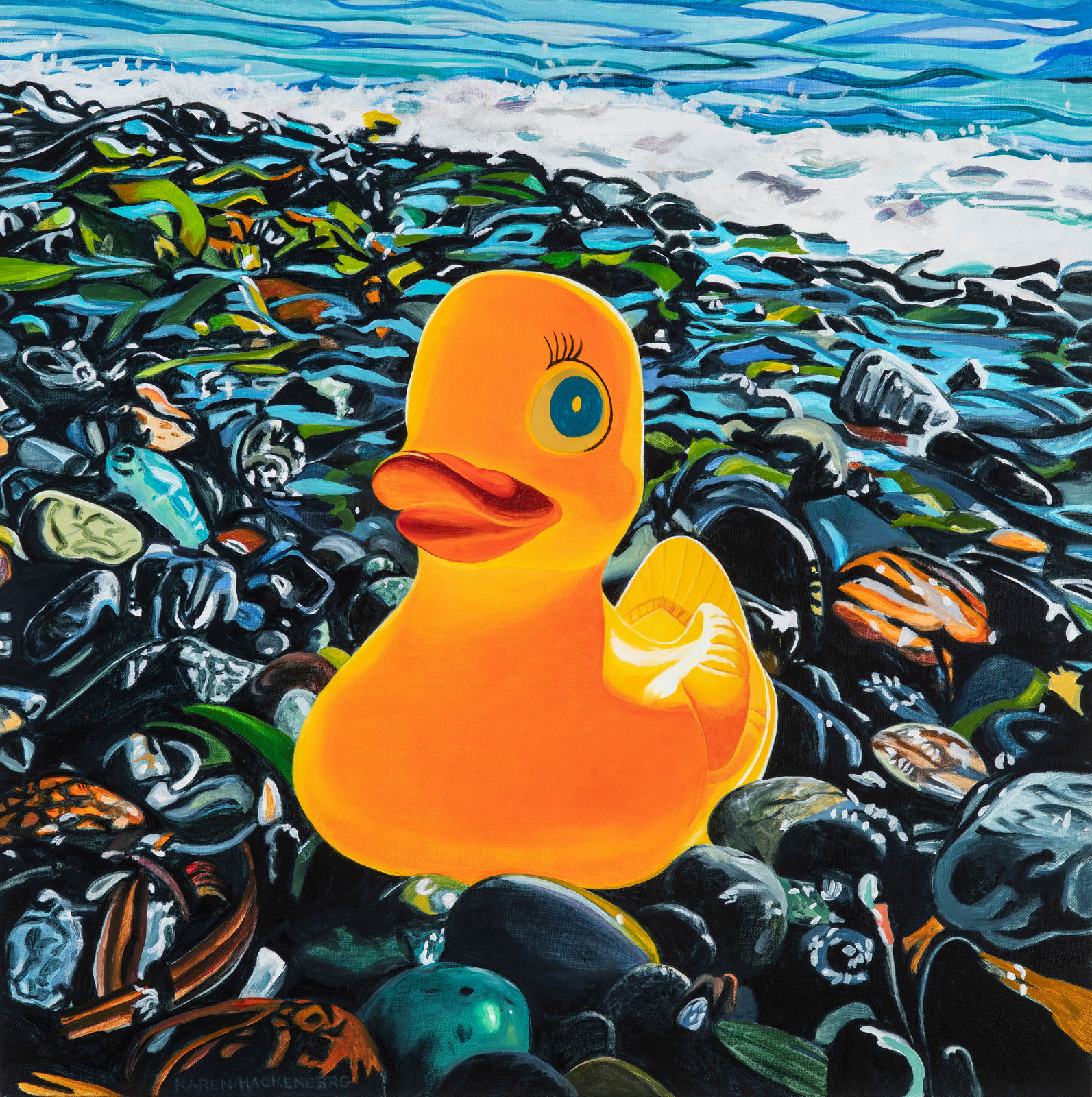 Karen Hackenberg, Moby Duck II, 2025