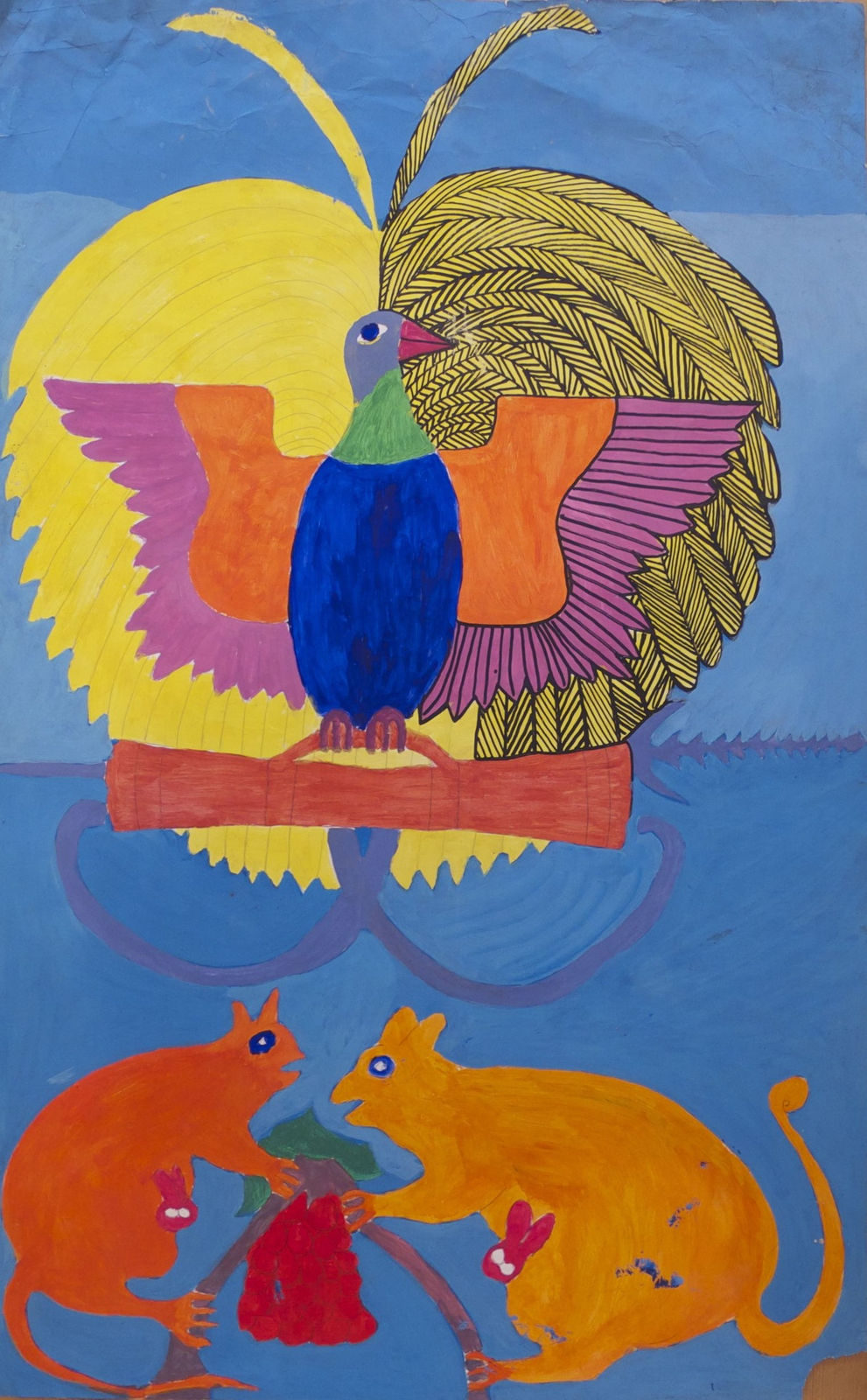 School of Kauage, Unfinished Drawing, 1995