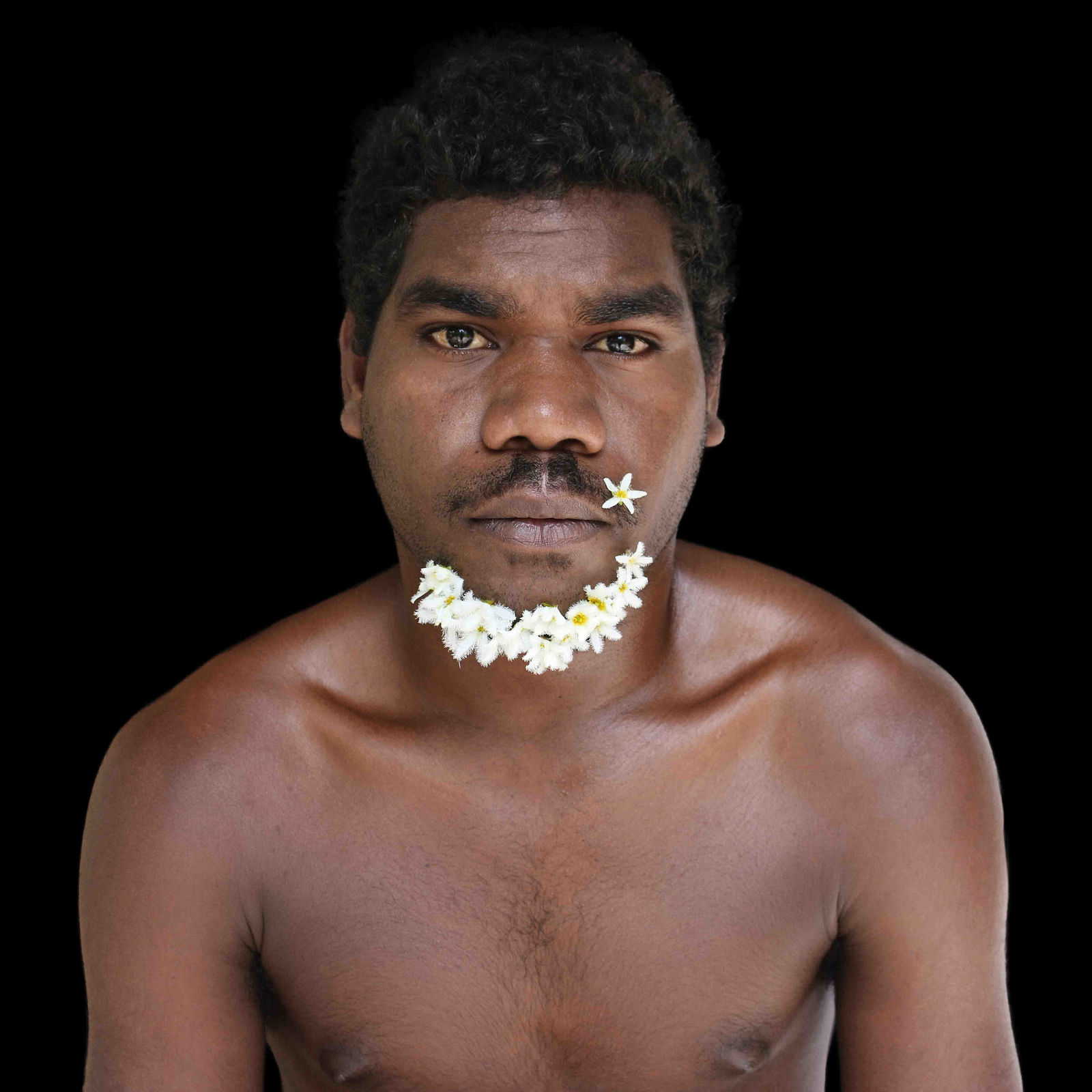 Aboriginal artwork photography which showcases indigenous people in a natural light. By Naomi Hobson, Aboriginal-Australian female artist, Rebecca Hossack Art Gallery London, print, multimedia, aboriginal art, Emily Kam Kngwarray, Tate,