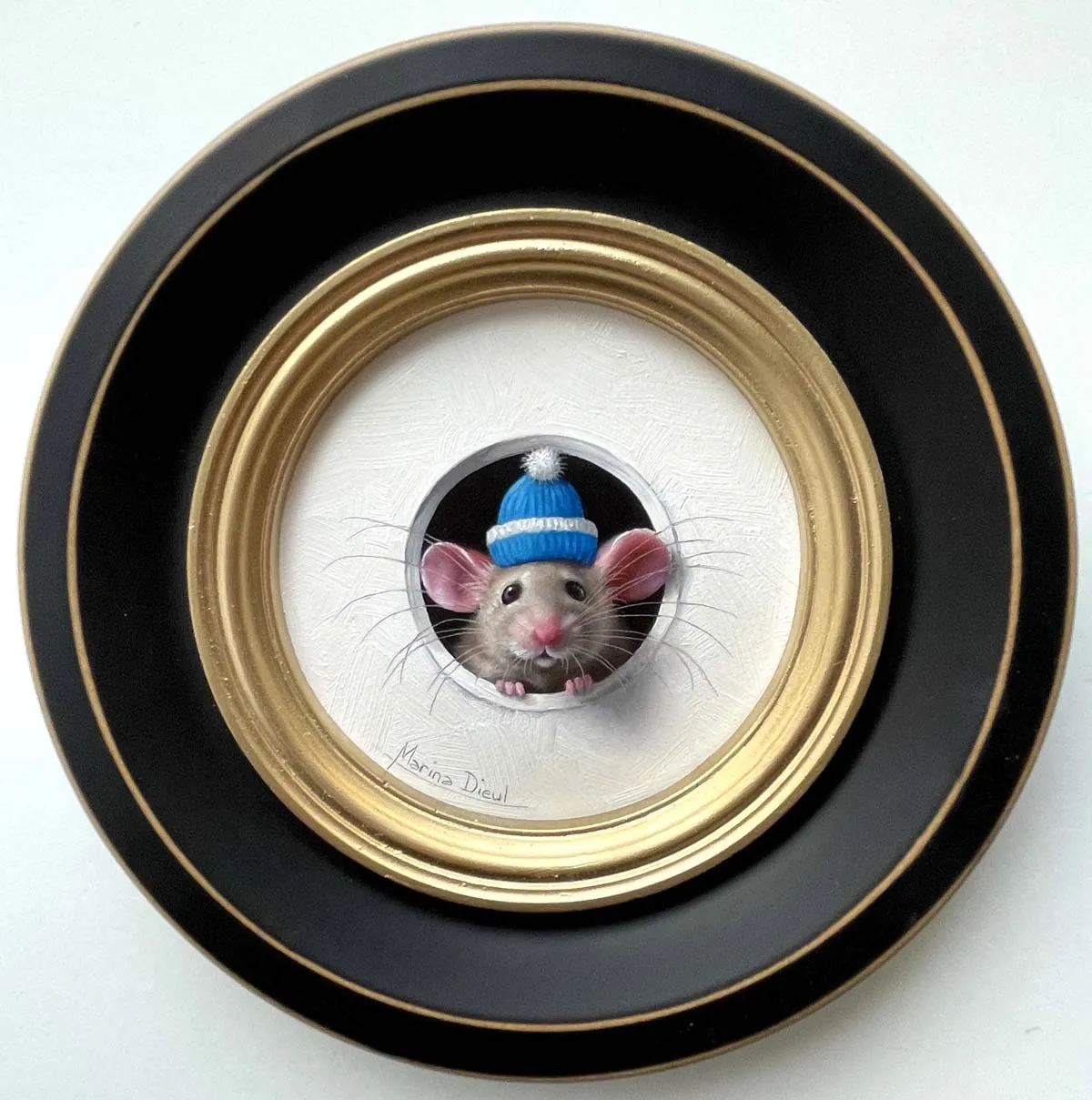 Marina Dieul, Little Creature - Mouse with Beanie, 2026