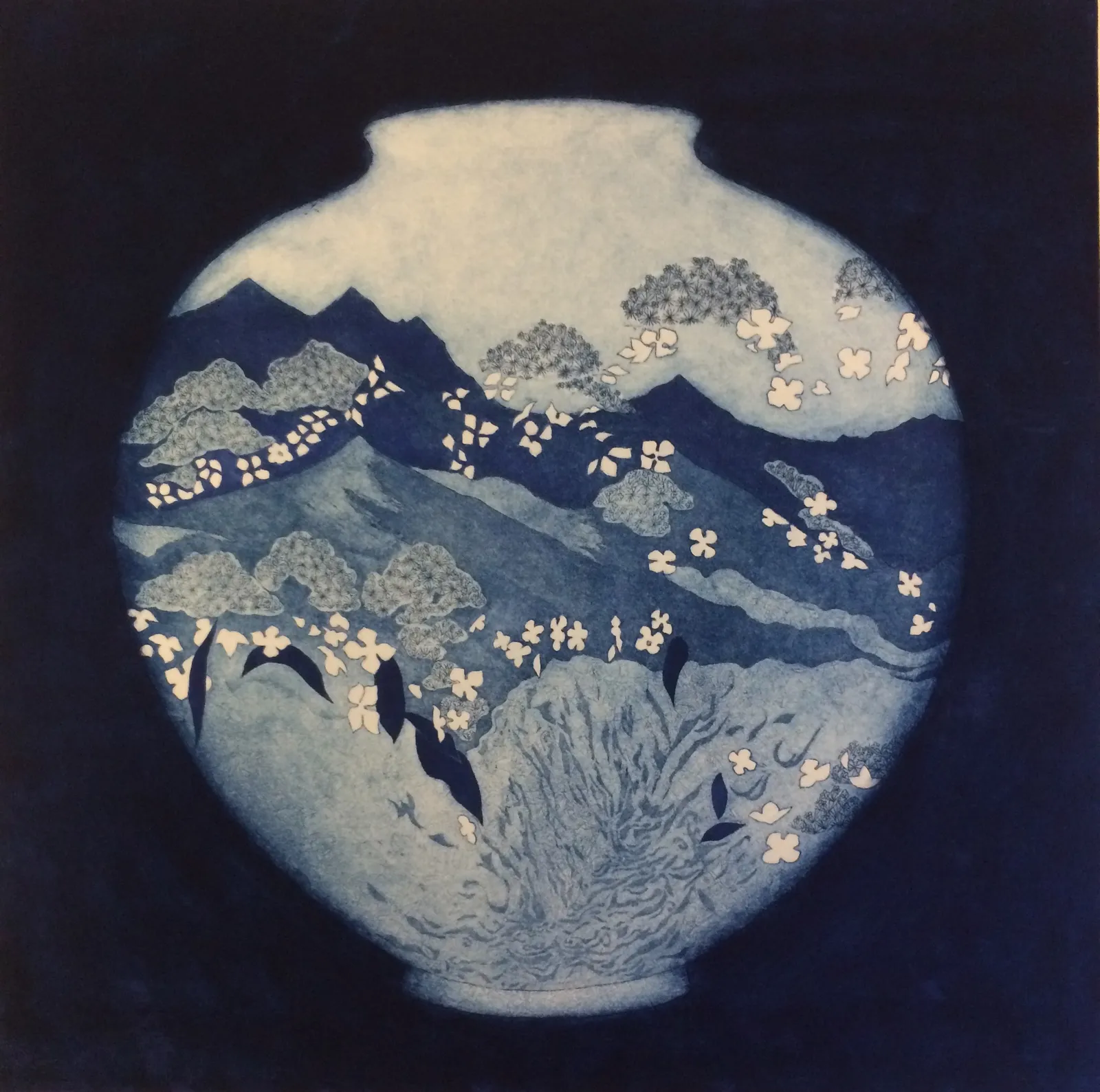 Sally Spens, Flowers Follow Snow on the Silk Road, 2026