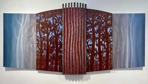 Peter Usher, Self Portrait with the Ancestors, 2024