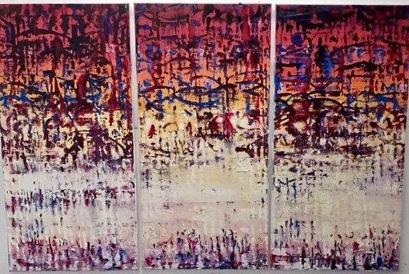 Joe Rolella, Linga longa (triptych)