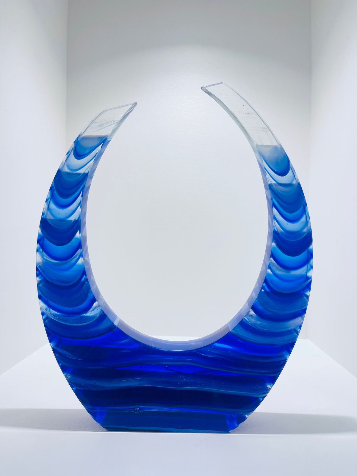 Anne Sorensen, Blue Flow Series (Lyre), 2024