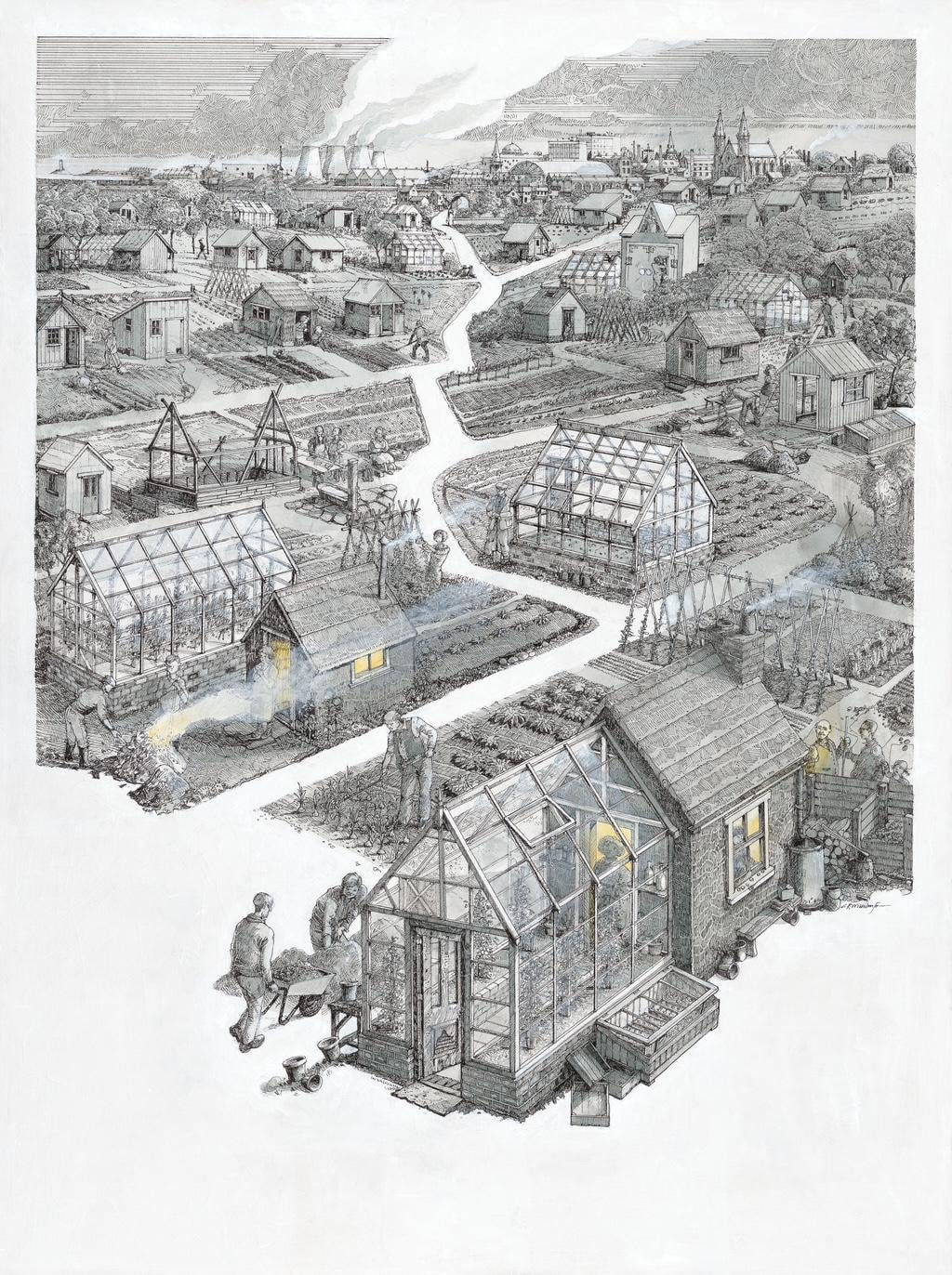 Chris Williamson, The Allotments: One good day in the garden is better than a fortnight in Skegness, 2025