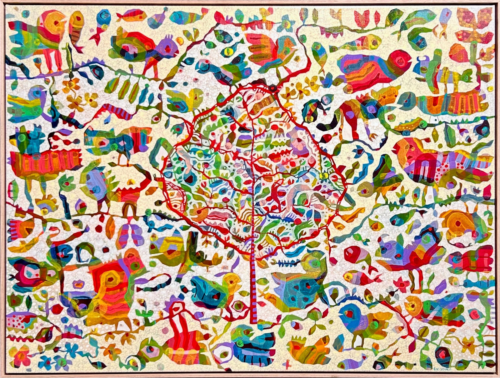 Gus Leunig, Diamonds on the Apple Tree, 2025