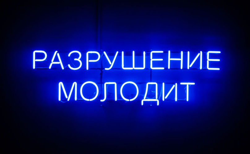 Claire Fontaine, Разрушение молодит / Destroy and Rejuvenate, 2009