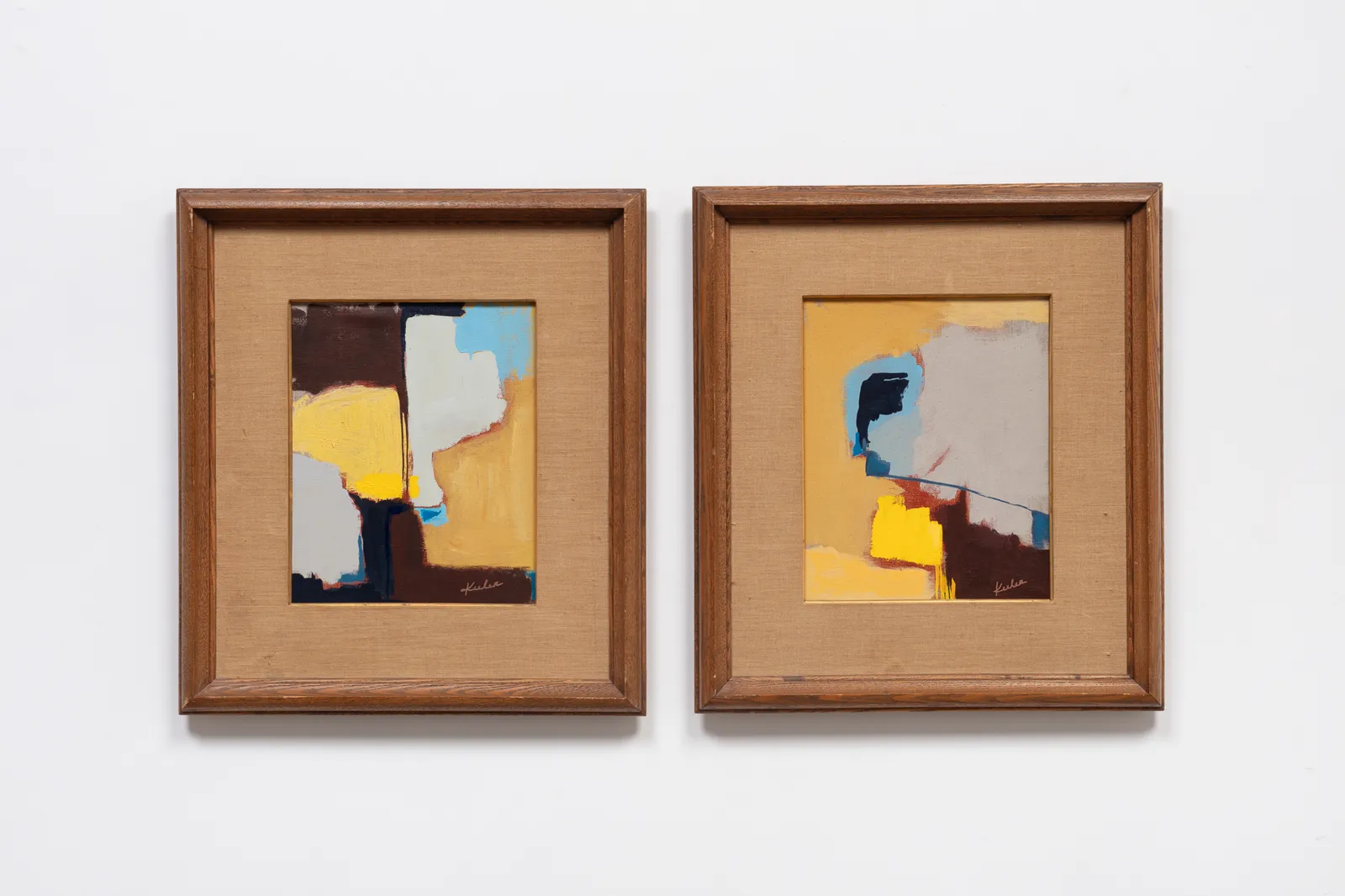 Lynda Keeler, Garden Map #113 Diptych