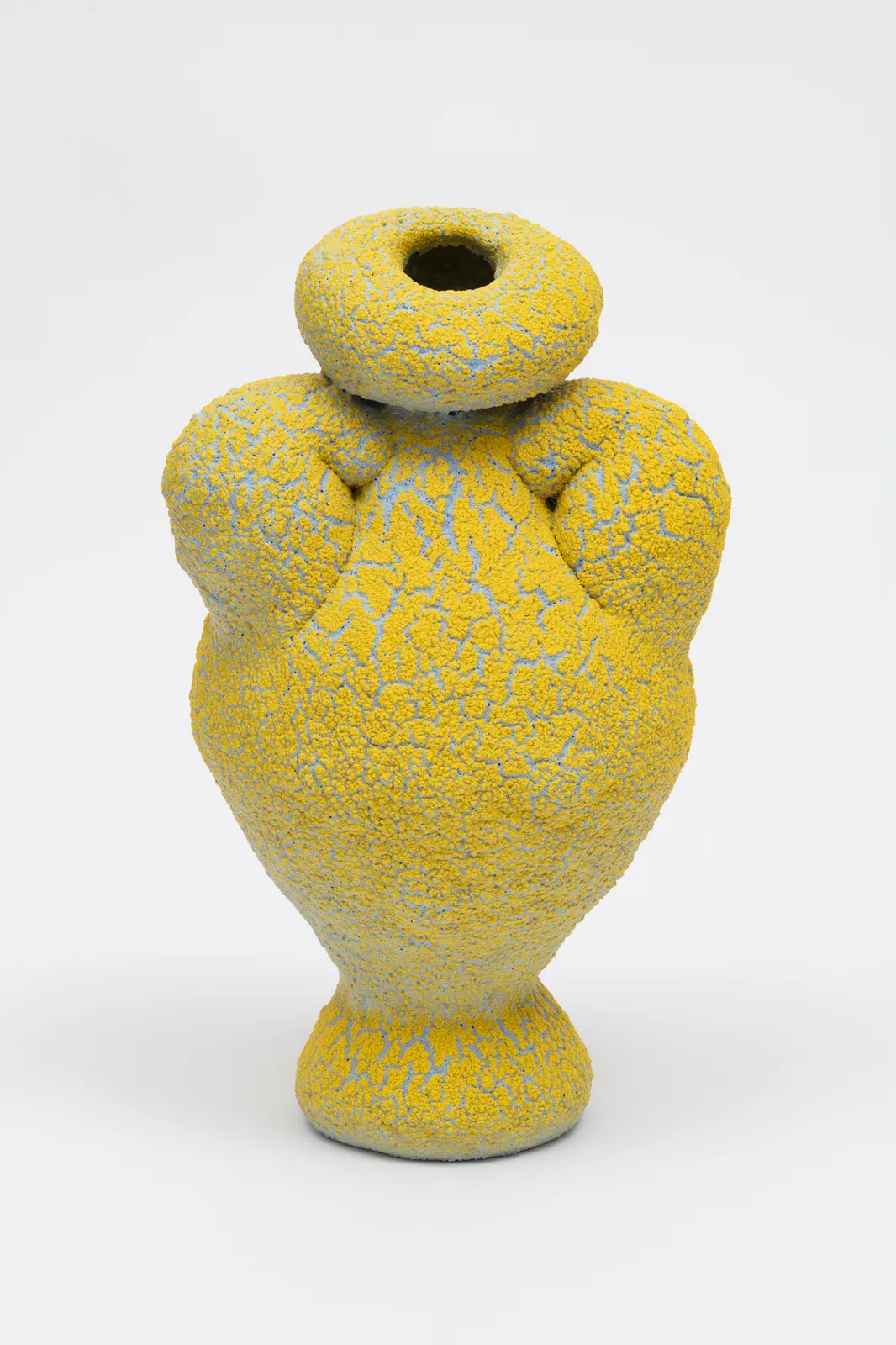 Maxwell Mustardo, Light Blue and Yellow Amphora