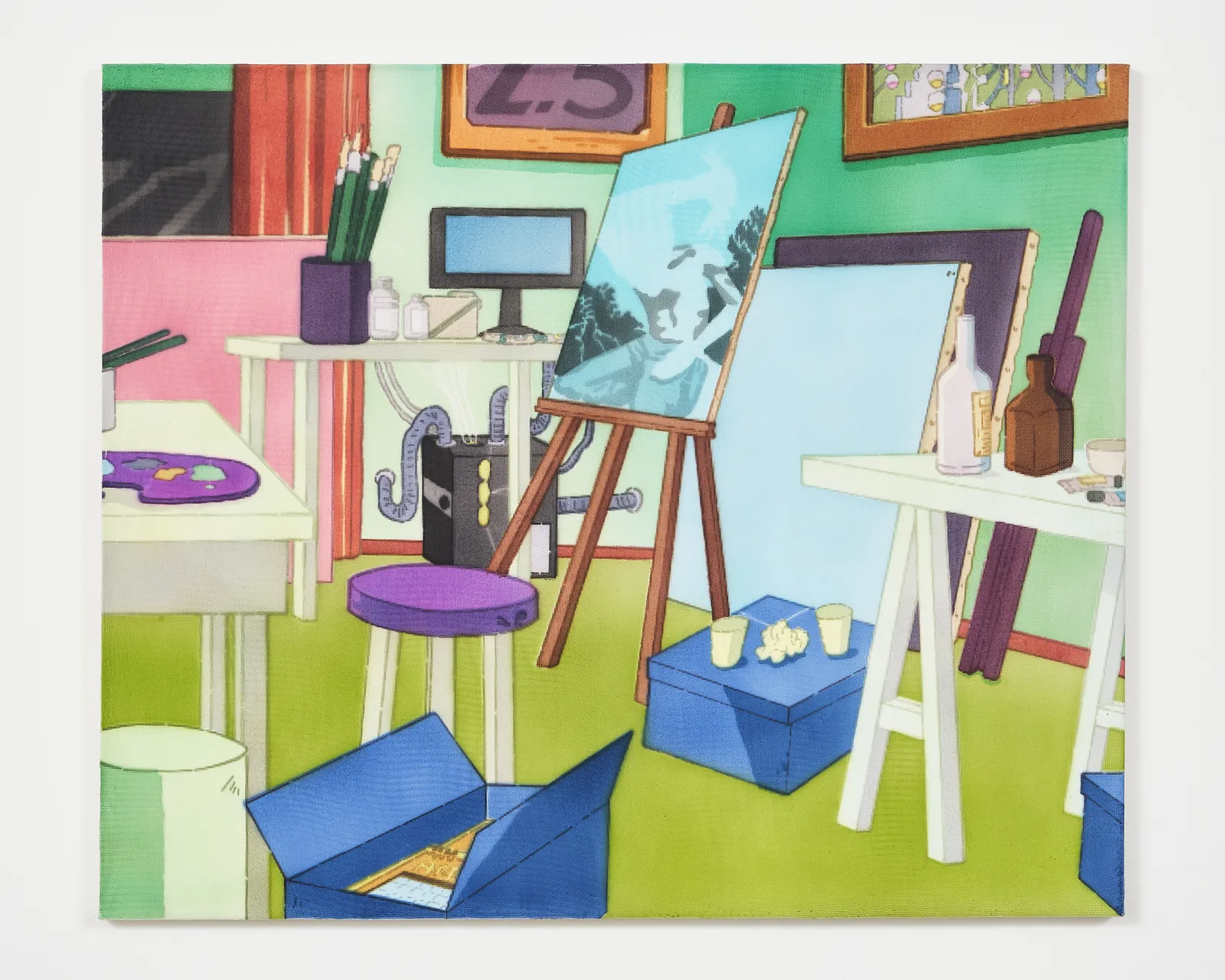 Satoshi Okano, Painter Room, 2025