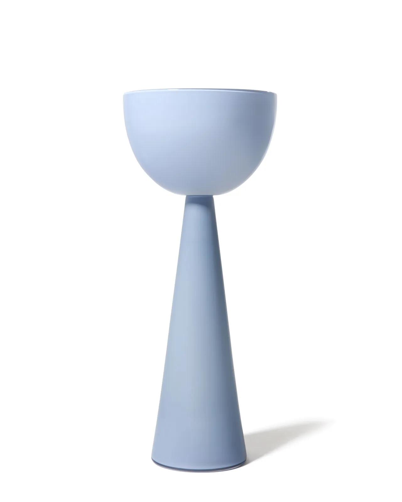 Joe Cariati, Tall Pedestal Bowl (Dove)