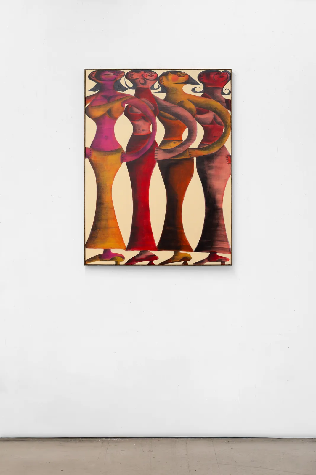 Kevin Sabo, Four Girls Posing, 2026